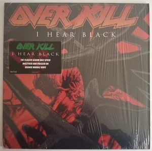 OVERKILL - I Hear Black, LP, Ltd Edition, ORANGE MARBLE, NEW - Picture 1 of 7