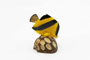 Hand Carved Tropical Fish Tagua Nut - Picture 1 of 10