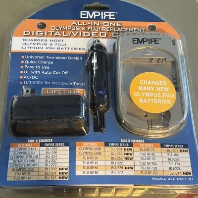 AC/DC UNIV. CHGR. PARA OLYMPUS/FUJI Modelo DVU-OLF1 R1 Foto 1 de 4