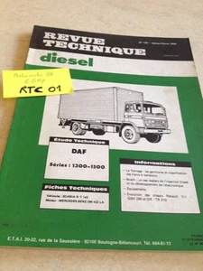 Revisione Tecnica Automobile Diesel Camion DAF Serie 1300 1500 RTA Sospensione - Foto 1 di 10