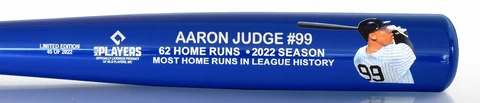 AARON JUDGE MOST HOME RUNS IN AL HISTORY EXTREMUM HIGH END WOOD    BAT Cover