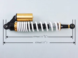 PAS 15 3/4"400mm Shock Absorbers For Yamaha YZF 450 Raptor 700 660 Banshee ATV - Bild 1 von 7