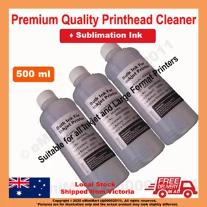 500ml Universal Printer Head Cleaning Solution Kit Sublimation Ink - Picture 1 of 3