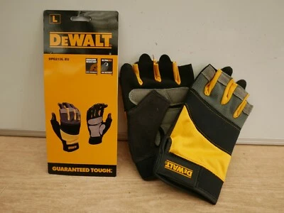 DEWALT DPG213L fingerless size 9 performance work gloves - Image 1 of 2