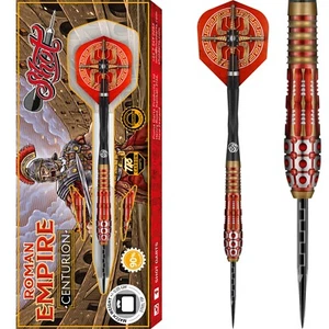 Shot Roman Empire Centurion Darts Set Steel Tip 22g-25g Gramm Tungsten - Bild 1 von 2