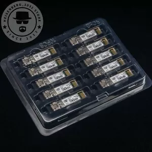 10 pièces SFP-10G-SR-S V01 Original CISCO 10-3105-01 10GBASE-SR SFP + Multi Module - Photo 1/14