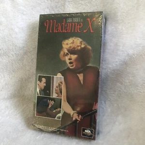 Madame X 1966 1985 Sealed VHS Tape MCA 80154 Lana Turner - Imagen 1 de 5