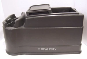 CLEAN! Rubber Queen Van Minivan Center Console Cup Holder /Drink/Coin Litter Bin - Picture 1 of 7