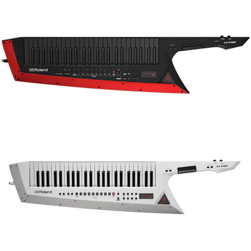 Roland AX-Edge Keytar 49-Key Portable Keyboard Synthesizer Black white NEW - Image 1 of 1