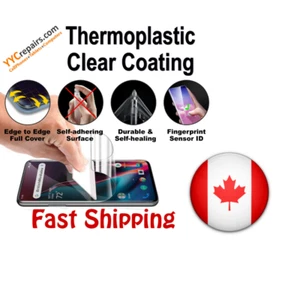 iPhone SE 2020 thermoplastique auto-guérison film clair gel doux protecteur d'écran - Photo 1 sur 5