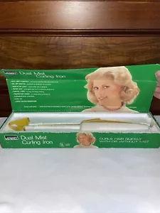 VTG Montgomery Ward Dual Mist Curling Iron Dry/Mist Tested Heats Made in Japan - Picture 1 of 7