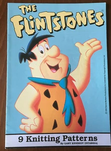 The Flintstones STRICKMUSTER 9 Intarsien Pullover Fred Wilma Dino Hanna-Barbera - Bild 1 von 10