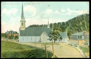 CHURCH & PARSONAGE - MURRAY BAY, QUE POSTCARD - Picture 1 of 1
