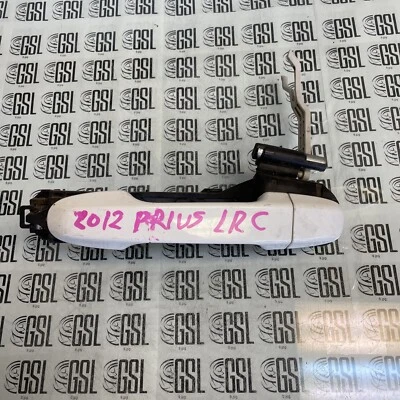 2012 TOYOTA PRIUS C LEFT DRIVER REAR DOOR HANDLE White color Foto 1 de 4