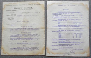 NEW - YORK 1920 : Henry GOREL - Salaisons , Conserves Viande & Poissons ! - Picture 1 of 1