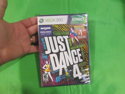 JUST DANCE 4 XBOX 360 MUSIC US EDITION NEW FACTORY SEALED - Image 1 of 3