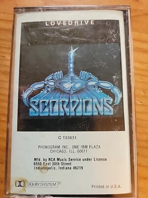 Lovedrive By The Scorpions (Cassette 1979 Phonogram) MCR4 13795 Original  - Image 1 of 4