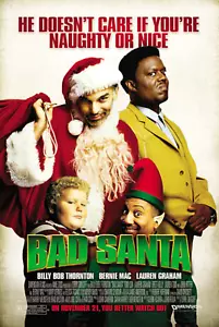 Bad Santa DVD Comedy (2004) Billy Bob Thornton Quality Guaranteed Amazing Value - Picture 1 of 7