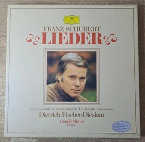 Franz Schubert - Lieder, 6 LP Box Set, Fischer-Dieskau, Gerald Moore Piano, 1970 - Bild 1 von 3
