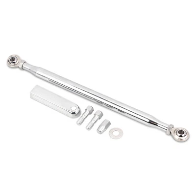 Chrome CNC Round Shifter Shift Linkage For Harley Softail Touring Electra Glide - Image 1 of 4