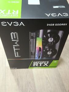 NEW ! EVGA GeForce RTX 3090 Ti FTW3 Gaming , 24G-P5-4983-KR , 24GB GDDR6X