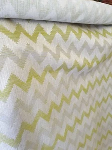 Linenwoven tweed colours bright green white silver fire resistant coated 140cm w - Picture 1 of 6