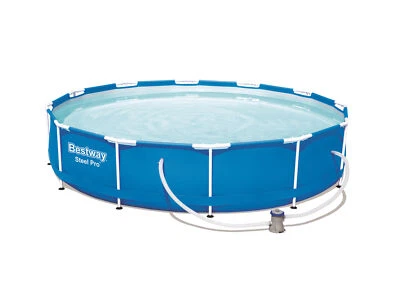 Bestway 56681 Steel Pro Pool-Set 366x76cm Swimmingpool Schwimmbecken Gartenpool - Bild 1 von 3