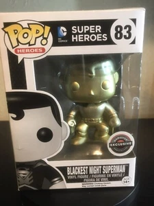 Blackest Night Superman (GOLD) VAULTED Funko Pop Figure - Picture 1 of 5