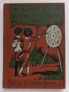 A Child's Book of Number for 1st & 2nd Grades by John C. Stone (Sanborn, 1924) - Picture 1 of 5