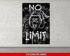 Fitness Inspiration Large Motivational Wall Art - Home Gym Decor - Picture 1 of 12