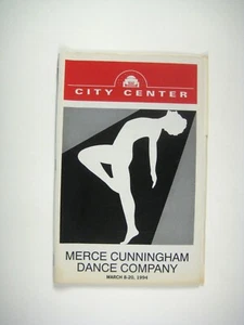 Merce Cunningham Dance Company Playbill March 1994 Roberts Swinston Steele - Picture 1 of 7