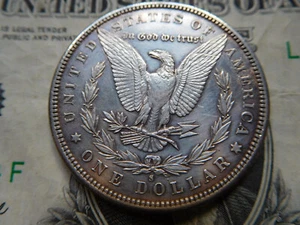 1 Morgan Dollar 1881 S ** USA Silbermünze Lady Liberty ** TOP ERHALTUNG ! - Bild 1 von 2