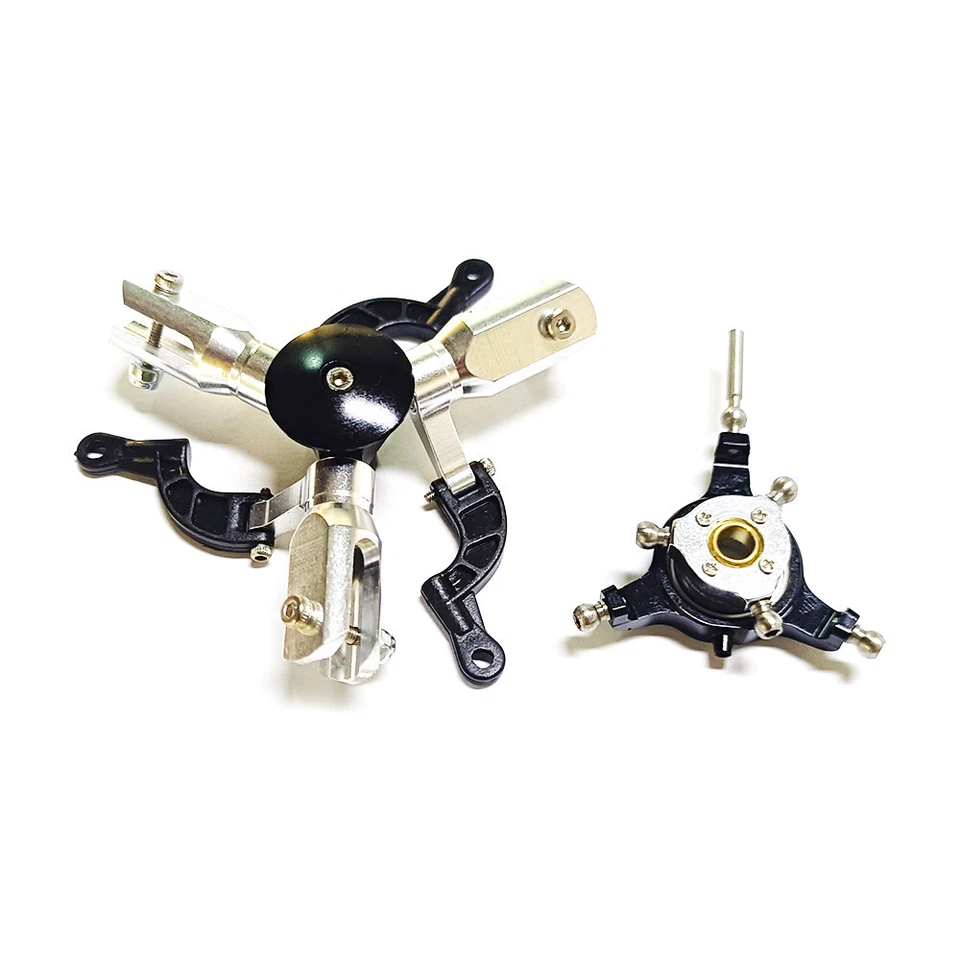 STASRC 3 Blades Main Rotor Head for 4mm Main Shaft RC Helicopter DIY Parts - Image 1 of 4