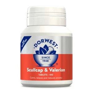 Scullcap & Valerian 100 tablets - Picture 1 of 3