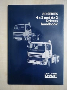 Leyland DAF 80 series Operators Handbook DW 036024. - Picture 1 of 2