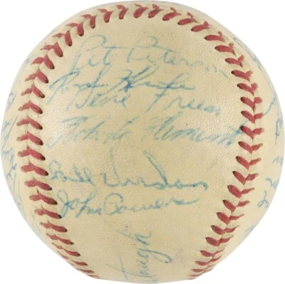 Roberto Clemente 1957 Pittsburgh Pirates Team Signed Baseball PSA DNA COA - Image 1 of 4