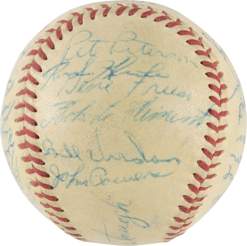 Roberto Clemente 1957 Pittsburgh Pirates Team Signed Baseball PSA DNA COA - Image 1 of 4