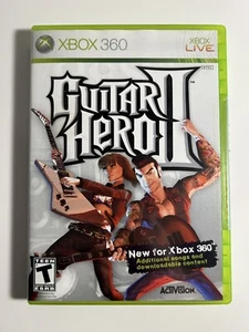 Guitar Hero II 2 (Microsoft Xbox 360, 2007) Complete with Manual Tested - Picture 1 of 9