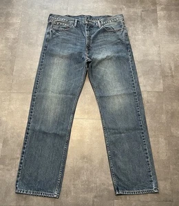 Levi’s 505 Herren Blue Denim Zip Fly Straight Leg Jeans W40” L32” - Bild 1 von 11