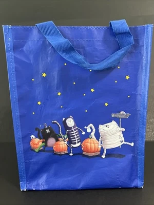 Scaredy Cat Splat Halloween Tricknor Treat Bag Barnes & Noble 11.5”x9.5”7” 2011 - Image 1 of 4