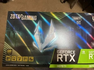 Zotac Gaming 3070ti Trinity Oc Kühlkörper und Lüfterabdeckung Baugruppe - LESEN - - Bild 1 von 3