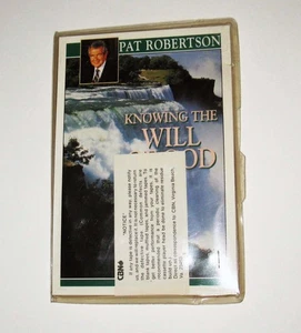 Vintage Knowing The Will Of God Pat Robertson Audiobook 2 Cassettes 1985 Set - Picture 1 of 3