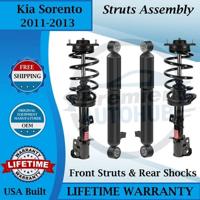 Monroe OEM Front Strut & Rear Shock For 2011-2013 Kia Sorento Lifetime Warranty - Image 1 of 4