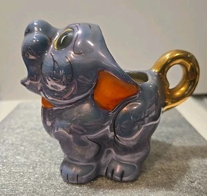 1940's Japan Lusterware BONZO French Bull Dog Creamer Shofu Japan - Picture 1 of 11