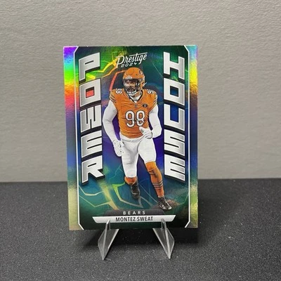2024 Panini Prestige #PH-MST Montez Sweat Power House Bears - Image 1 of 2