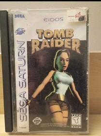 Tomb Raider (Sega Saturn, 1996) Complete CIB w/ Registration - Tested