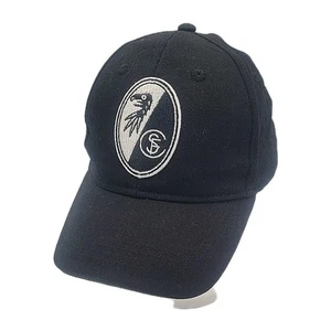 FC Freiburg Football Soccer Futbol Cap Hat Black Strapback Embroidered Logo - Picture 1 of 11
