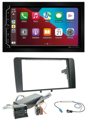 ESX 2DIN DAB USB MP3 Bluetooth Autoradio für Audi A3 8P 06-12 Bose Aktivsystem Q - Bild 1 von 4