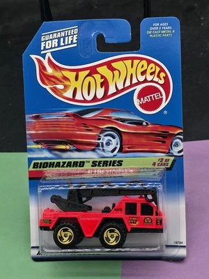 1997 Hot Wheels Biohazard Series Flame Stopper #718 - Image 1 of 2