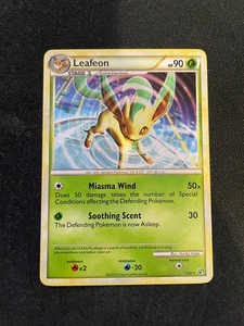 Leafeon 17/90 Undaunted Regular Rare Pokemon TCG - LP+ - Foto 1 di 2